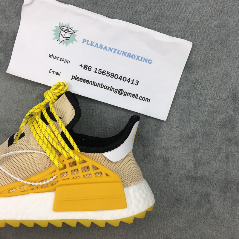 Authentic Adidas Human Race NMD x Pharrell Williams Yellow GS